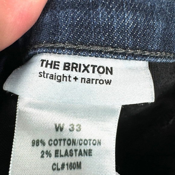 Joe's Jeans The Brixton Straight & Narrow, King Medium Wash, Size 33W - Picture 7 of 12